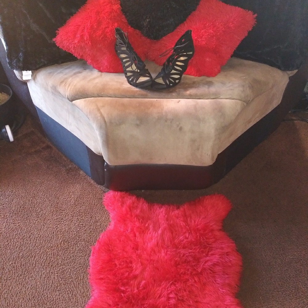 Christian Siriano used once caged black sexy 👠